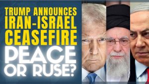 US and Iran flags with a diplomatic handshake backdrop representing ceasefire and peace talks in Islamabad 2026