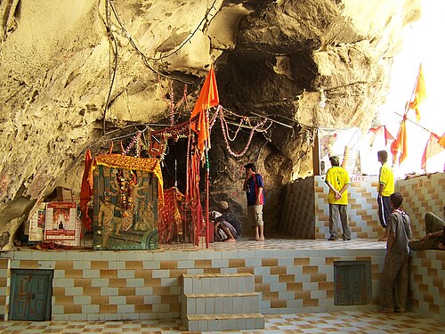 Hinglaj Mata Temple in Balochistan, Pakistan — Hindu pilgrims attending annual Hinglaj Yatra festival in Hingol National Park