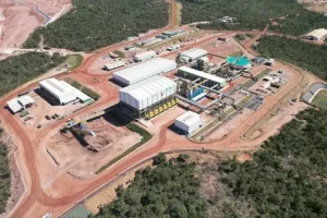 Rare earth ore being processed at a mining facility as Brazil eyes becoming a major global rare earths supplier to challenge China's dominance