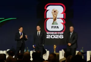 FIFA President Gianni Infantino speaking at Milken Institute Global Conference defending World Cup 2026 tickets price