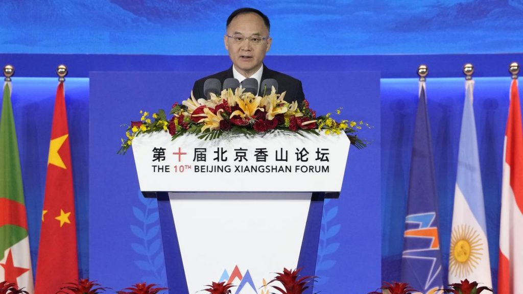 Chinese and Myanmar flags displayed during a high-level diplomatic meeting discussing border security, trade, and economic cooperation.