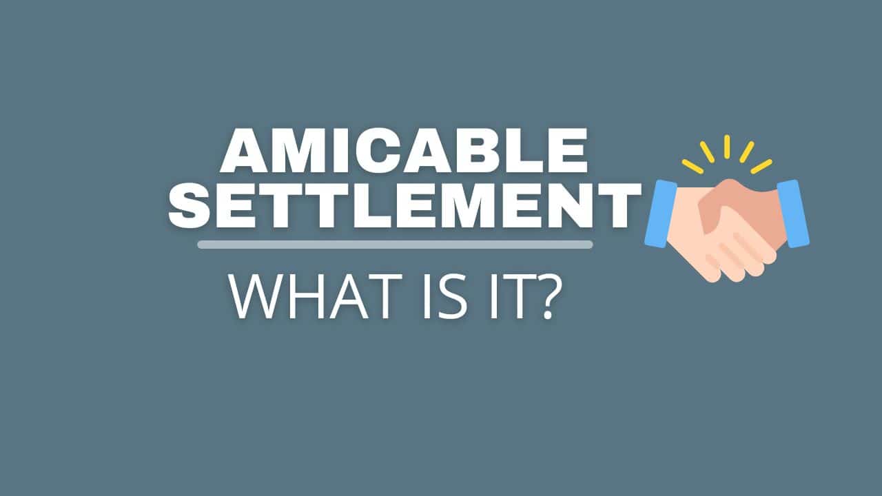 Amicable settlement meaning in law explained through a workplace dispute case