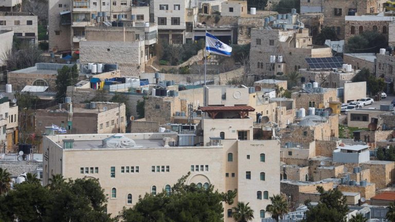 View of Mount Hebron Israel overlooking the historic city of Hebron amid ongoing political and security tensions.
