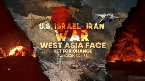 Map of Middle East showing rising US-Iran tensions, military zones, and escalating regional conflict indicators during Iran war developments.