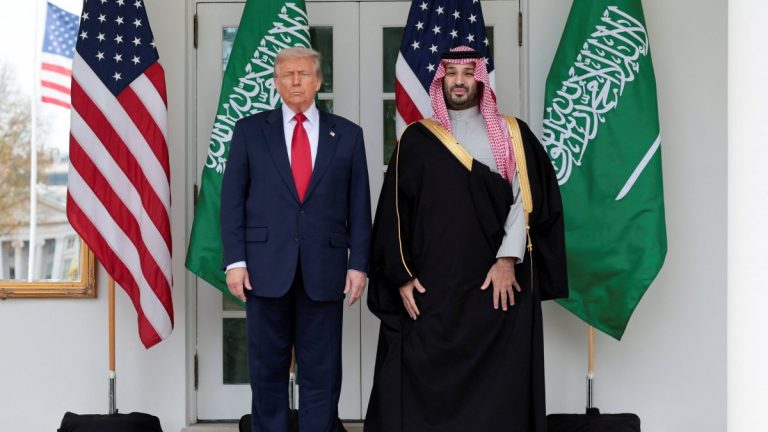 State Department officials announcing arms sales agreement with Saudi Arabia and Israel defense officials