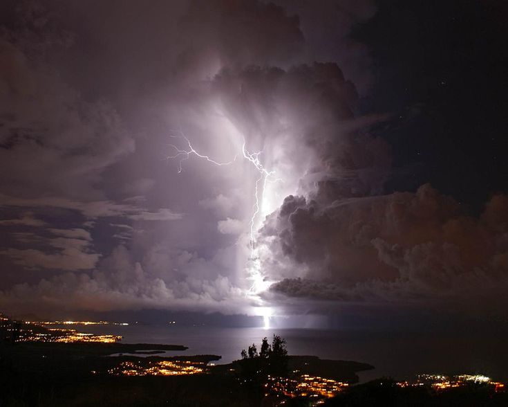 Catatumbo lightning storm over Lake Maracaibo showing Venezuela's famous weather phenomenon