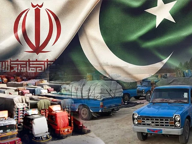 Pakistan and Iran officials meet to discuss plans to increase bilateral trade volume to $10 billion through enhanced economic cooperation.