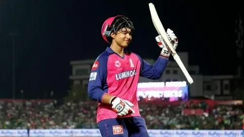 Vaibhav Suryavanshi celebrates after a match-winning innings during India's T20 series victory over Zimbabwe.