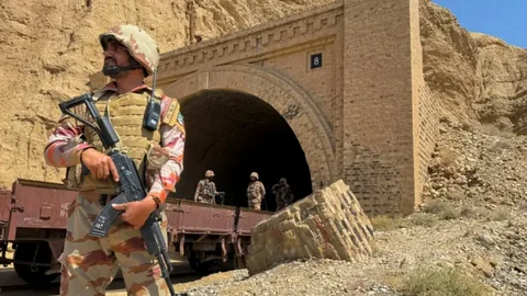Pakistani security personnel conducting Operation Al-Azm in Balochistan amid heightened security measures and rising casualties.