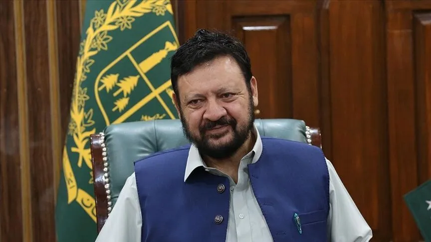 Current Chief Minister of Gilgit-Baltistan 2026 Amjad Hussain addressing the Gilgit-Baltistan Assembly