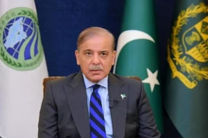 Deputy Prime Minister Ishaq Dar with Kyrgyzstan President Sadyr Zhaparov during Pakistan's SCO delegation visit to Bishkek