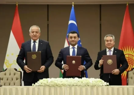 Tajikistan, Kyrgyzstan, Uzbekistan Near Border Agreement