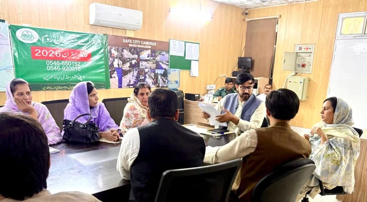 Officials review preparations for Punjab Youth Games 2026 in Mandi Bahauddin