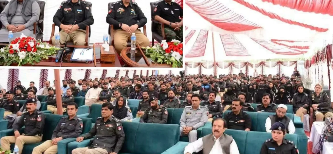 IG Balochistan Muhammad Tahir addressing Police Darbar in Quetta
