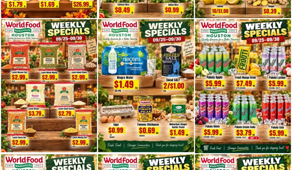 World Food Warehouse weekly specials in Houston Texas