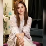 TV host Nadia Khan during a morning show appearance amid the backlash over her interview with designer Parishae Adnan