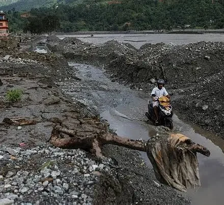 Nepal flood reconstruction after devastating August floods