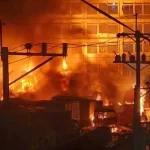Police investigate the Ashulia explosion in Bangladesh