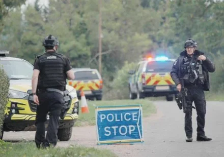 UK police evacuate homes near RAF Fairford after explosives arrests
