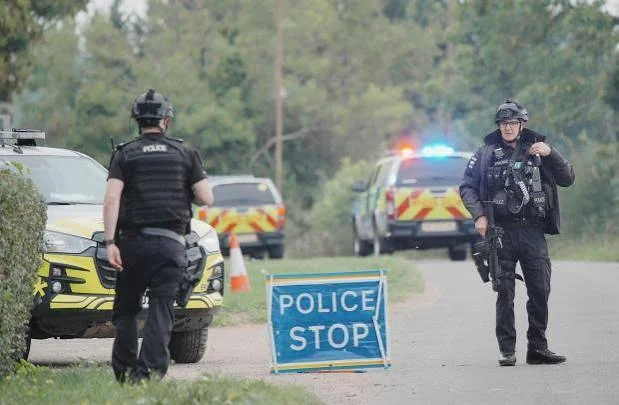 UK police evacuate homes near RAF Fairford after explosives arrests