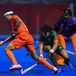India Hockey Team celebrates 10-0 win over Bangladesh at Asian Games 2026