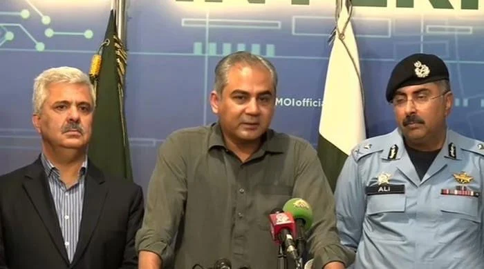 Security personnel on standby in Islamabad ahead of the PTI September 27 protest call