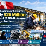 Federal government announces nearly $26 million to support 31 GTA businesses and organizations