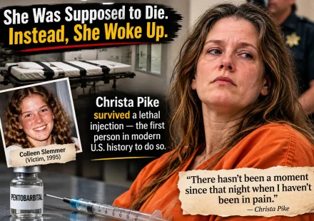 Christa Pike, the Tennessee death row inmate who survived a failed lethal injection in September 2026.
