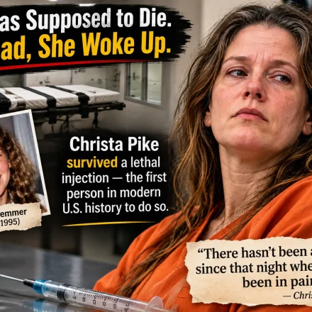 Christa Pike, the Tennessee death row inmate who survived a failed lethal injection in September 2026.