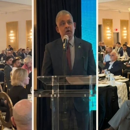 Pakistani technology company representatives meet American business leaders and investors at the Pak-US Tech Connect 2026 conference in Dallas.