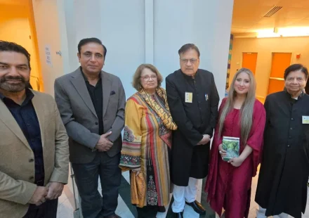 Urdu poetry gathering celebrating the 51st Annual Sir Syed Day Mushaira in Maryland.