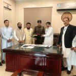 IHRM delegation meets Additional DIG Muhammad Tariq Malik in Sargodha