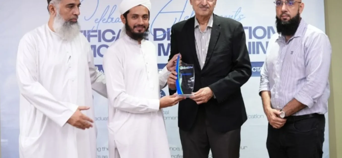 Certificate distribution ceremony organized by Saylani School of Business and Islamic Leadership in Karachi