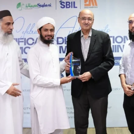 Certificate distribution ceremony organized by Saylani School of Business and Islamic Leadership in Karachi