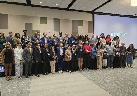 Community media professionals gather at the Houston Community Media 2026 journalism awards ceremony in Houston, Texas.