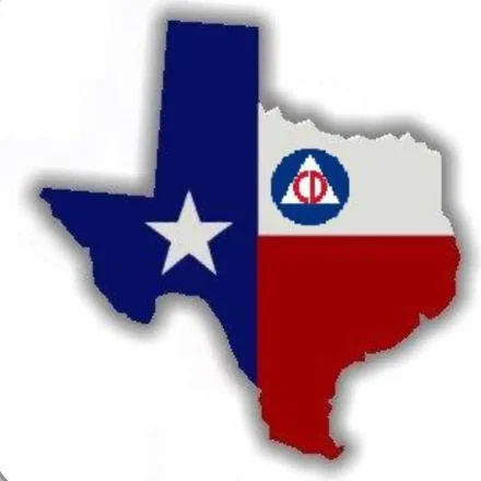 Texas emergency management officials monitoring disaster preparedness and emergency response operations at an emergency operations center.