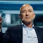 Jeff Bezos speaking about AI and a three-day workweek in an interview as social media users react