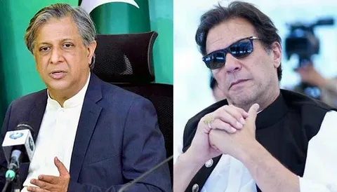 Information Minister Attaullah Tarar speaks at a press conference as he assails PTI over lack of governance in Khyber Pakhtunkhwa