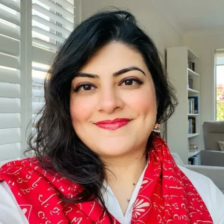 Pink ribbon representing breast cancer awareness and women's health in Pakistan