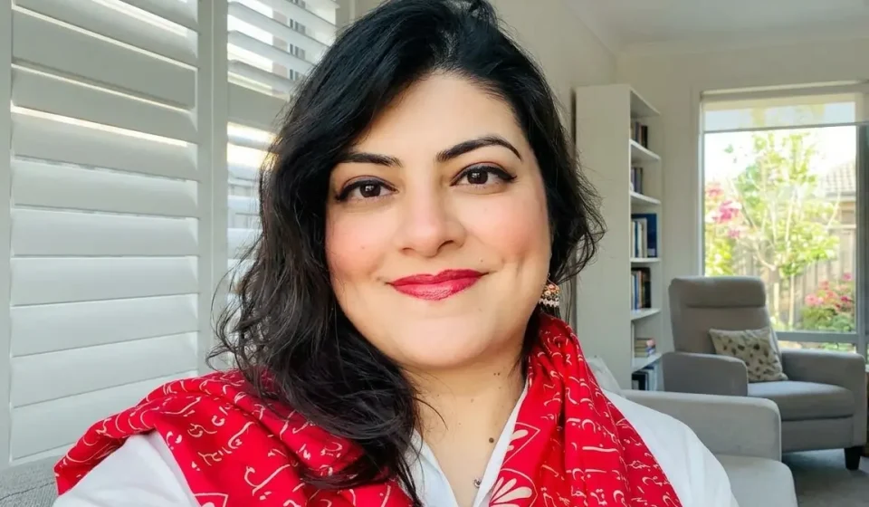 Pink ribbon representing breast cancer awareness and women's health in Pakistan